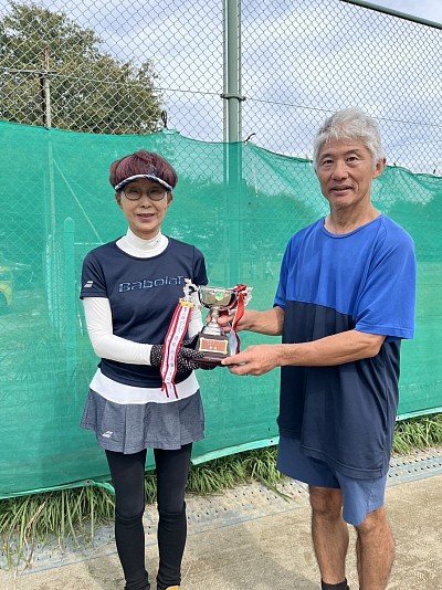 第8回緑町カップ混合ダブルス優勝